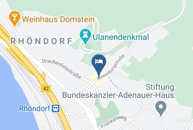 Rhein Sieg Kreis - Hotel Weinhaus Hoff Maps