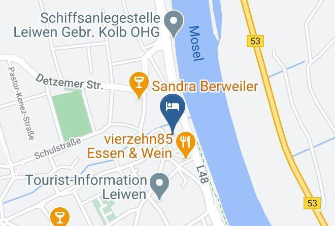 Trier Saarburg - Weinhaus Kurtrierer Hof Maps