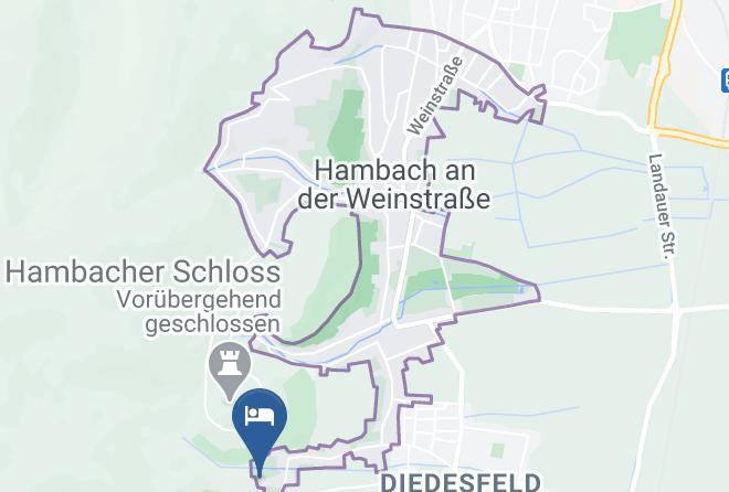 Neustadt An Der Weinstrase - Weinhaus Paradies Maps