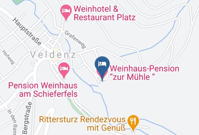Bernkastel Wittlich - Weinhaus Pension Zur Muhle Maps