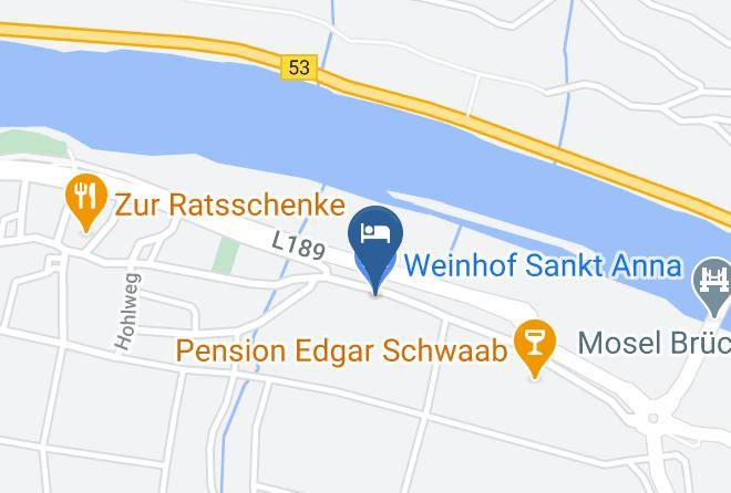 Bernkastel Wittlich - Weinhof Sankt Anna Maps