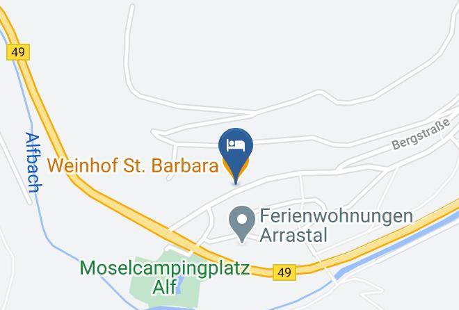 Cochem Zell - Weinhof St Barbara Maps