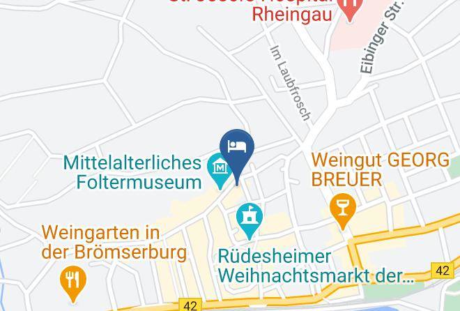 Rheingau Taunus Kreis - Weinhotel Des Riesling Zum Grunen Kranz Maps