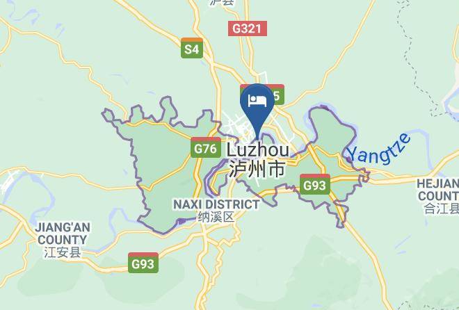 Luzhou - Weipu Hotel Maps