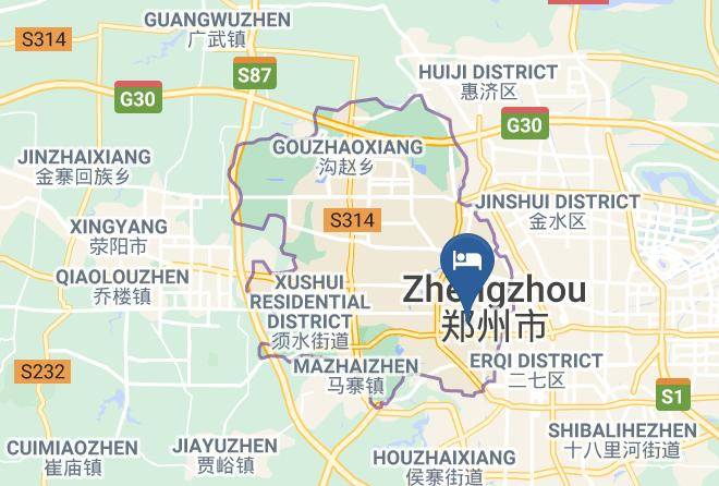 Zhengzhou - Weishidai Hotel Maps