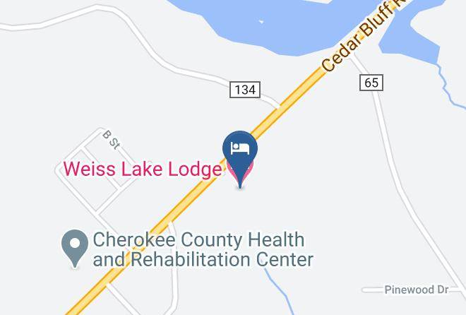 Cherokee - Weiss Lake Lodge Maps