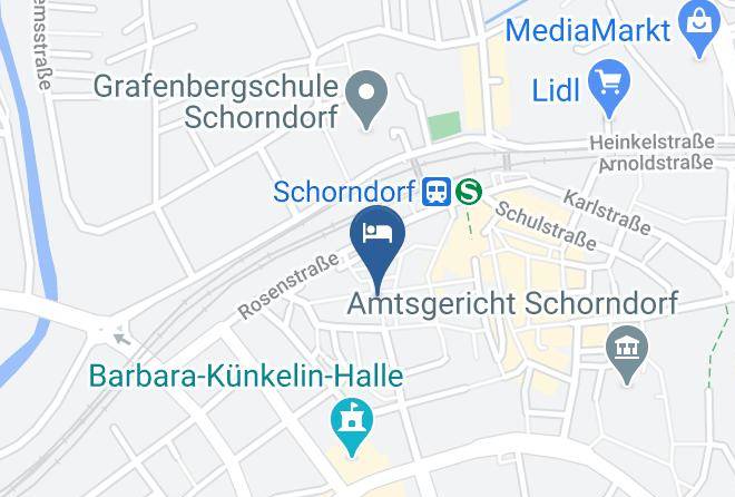 Rems Murr Kreis - Weisses Lamm Schorndorf Maps
