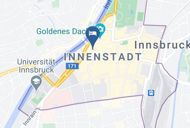 Innsbruck Stadt - Weisses Rossl Hotel Restaurant Bar Maps