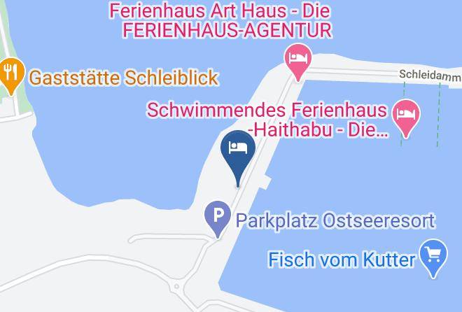 Schleswig Flensburg - Ferienhaus Schleiufer 54 Die Ferienhaus Agentur Maps
