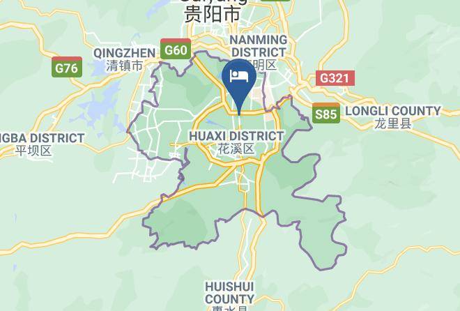 Guiyang - Weite Lande Garden Hotel Maps