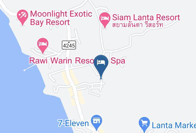 Amphoe Ko Lanta - Weixiao Lanta Resort Maps