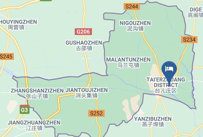 Zaozhuang - Weiyangfang Vogue Hotel Maps