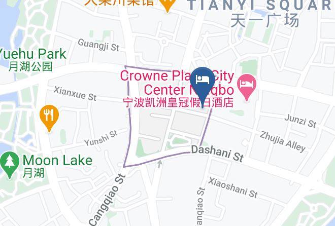 Ningbo - Weiyuan Business Hotel Maps