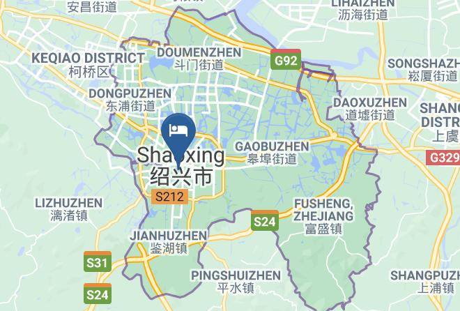 Shaoxing - Weiyue Hotel Maps