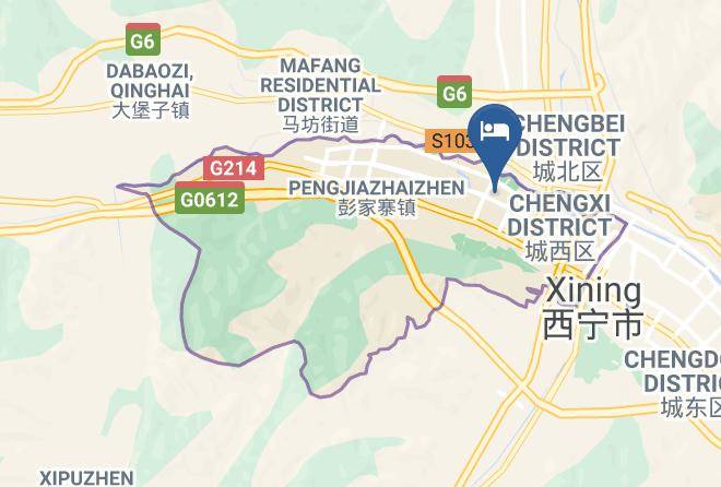 Xining - Weiyue Hotel Maps