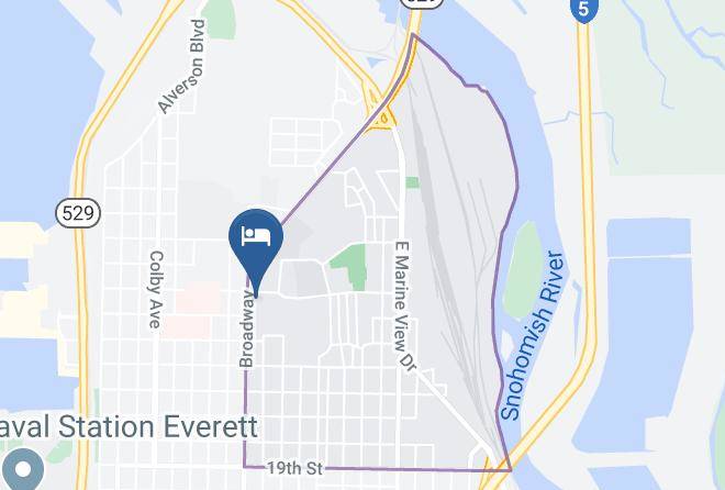 Snohomish - Welcome Everett Inn Maps