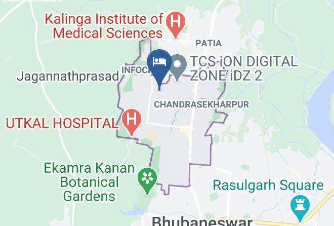 Bhubaneshwar - Welcomhotel By Itc Hotels Bhubaneswar Maps