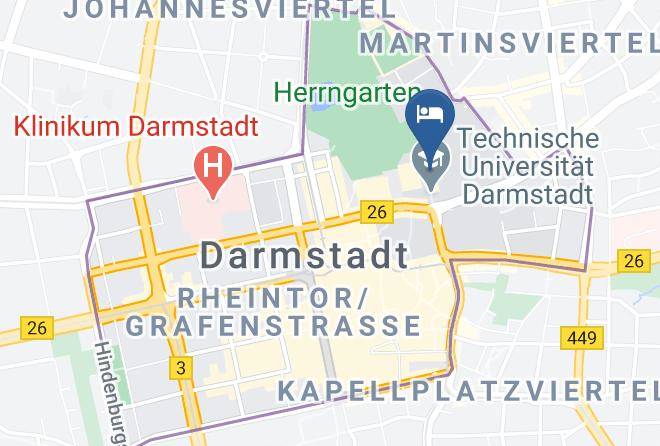 Darmstadt - Welcome Hotel Darmstadt Maps