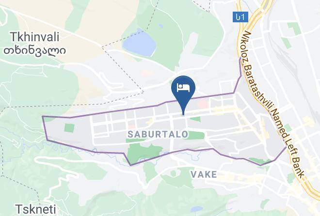 Tbilisi - Welcome Hotel On V Pshavela 33 Maps
