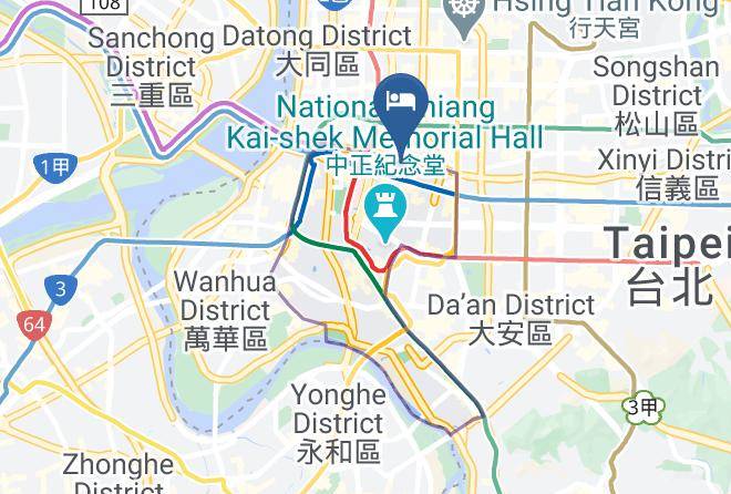 Welcome Hotel Taipei Map