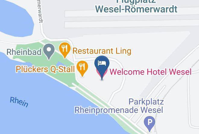 Wesel - Welcome Hotel Wesel Maps