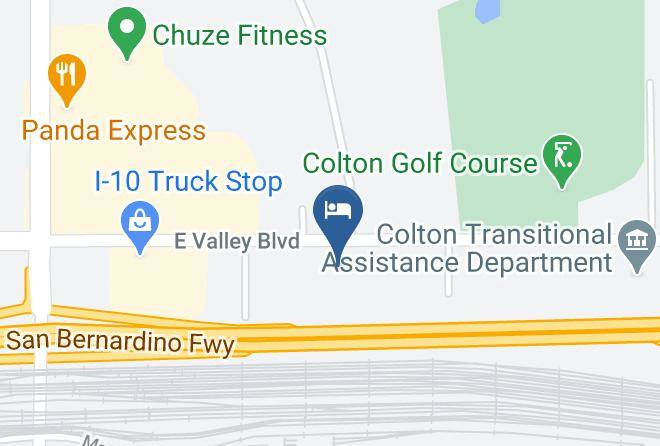 San Bernardino - Welcome Inn Colton I 10 Maps