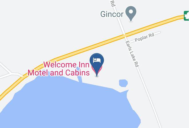 Nipissing - Welcome Inn Motel And Cabins Maps