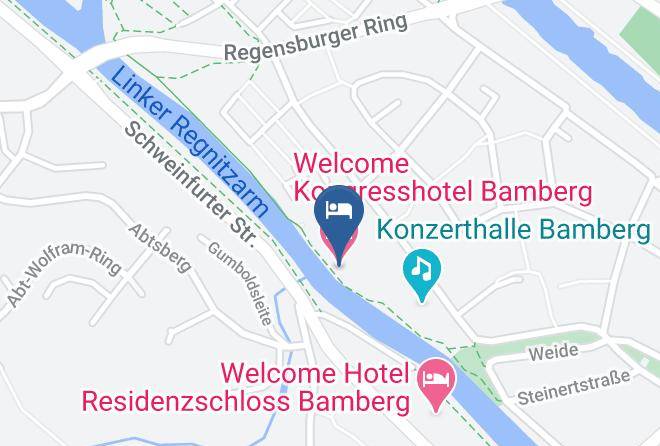 Bamberg - Welcome Kongresshotel Bamberg Maps