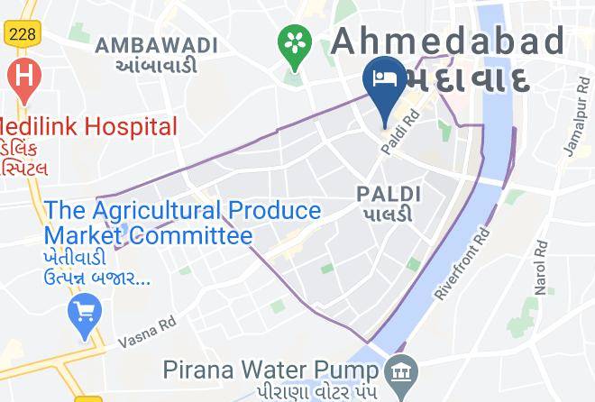 Ahmadabad - Welcomheritage Mani Mansion Maps