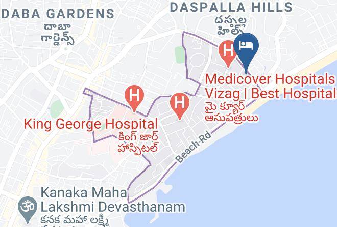 Visakhapatnam - Welcomhotel Devee Grand Bay Visakhapatnam Maps