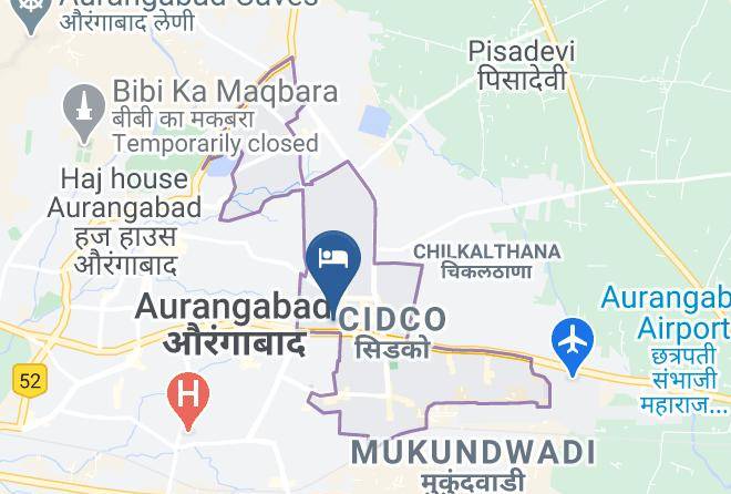 Aurangabad - Welcomhotel Rama International Aurangabad Maps
