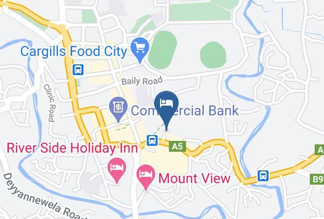 Badulla - Weligama Holiday Inn Maps
