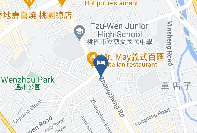 Well Garden Hotel Map - Taoyuan City - Taoyuan District