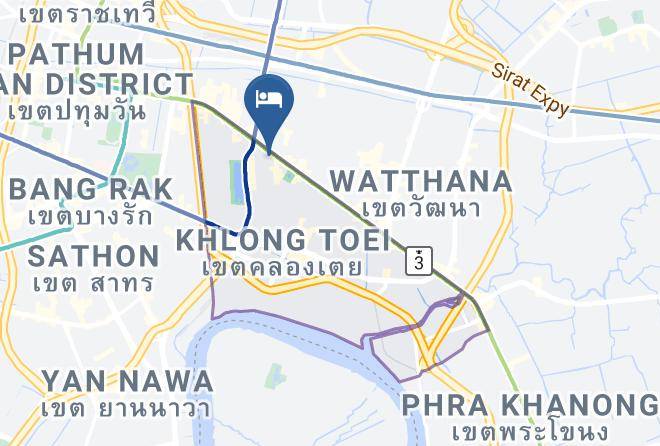 Khlong Toei District - Well Hotel Bangkok Sukhumvit 20 Maps