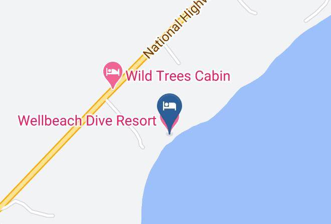 Wellbeach Dive Resort Map