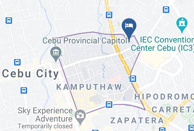 Cebu - Wellcome Hotel Maps