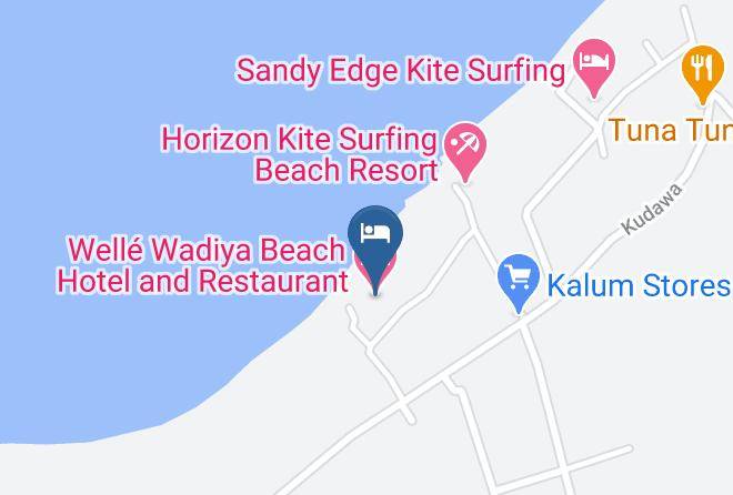 Kurunegala - Welle Wadiya Beach Hotel And Restaurant Maps