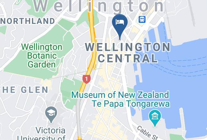 Wellington - Wellesley Boutique Hotel Maps