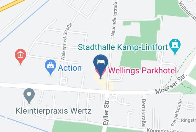 Wesel - Wellings Parkhotel Maps