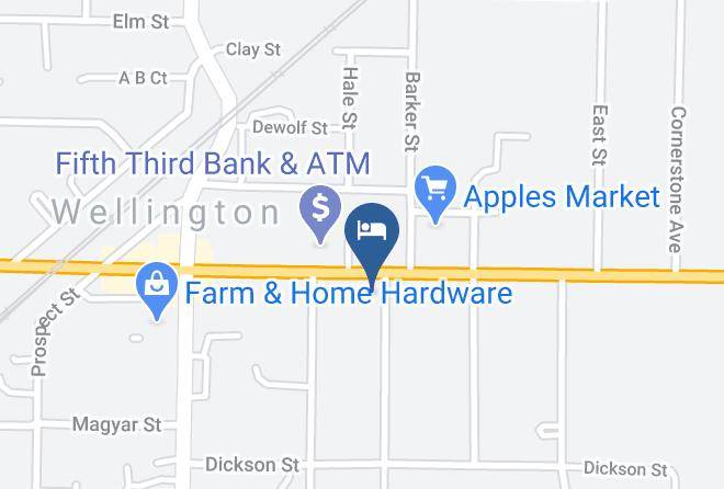 Lorain - Wellington Country Inn Maps