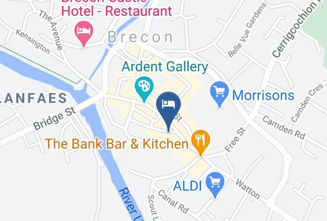 Powys - Wellington Hotel Maps