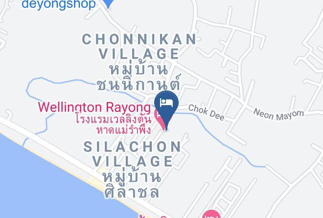 Amphoe Mueang Rayong - Wellington Hotel Maps