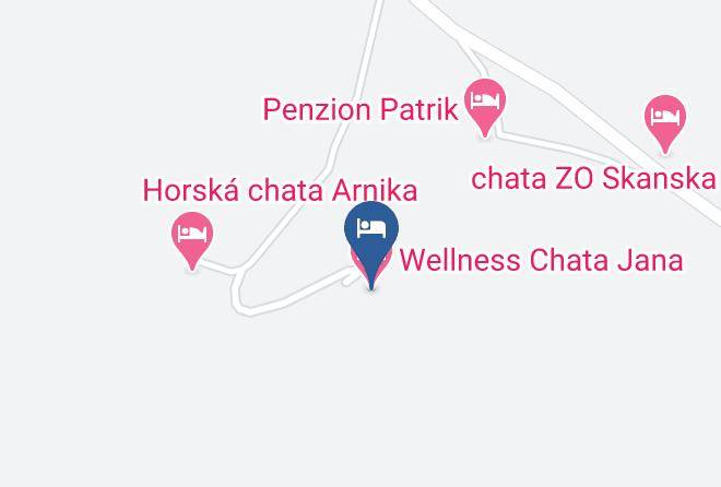 Wellnes Chata Jana Map