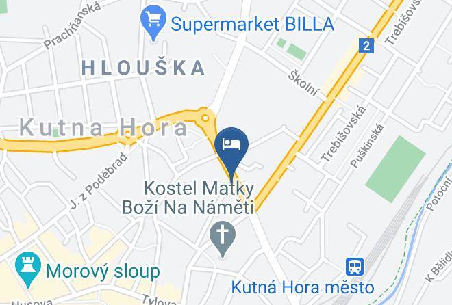 Kutna Hora - Wellness & Fitness Centrum Octarna Maps