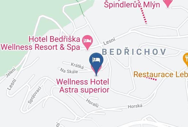 Trutnov - Wellness Hotel Astra Superior Maps