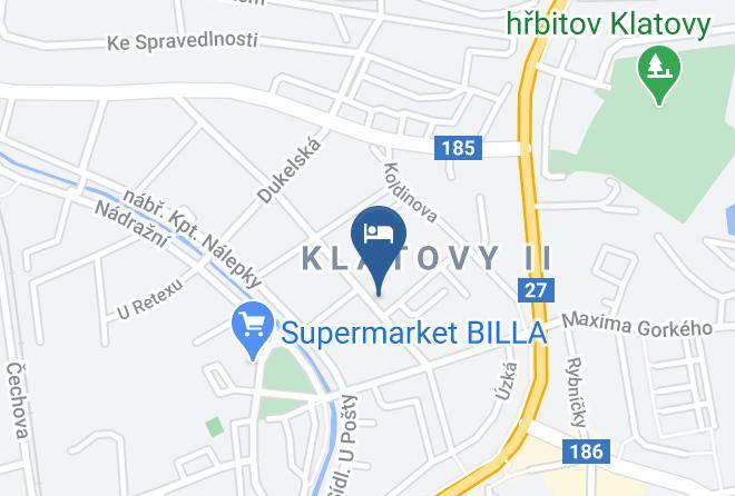 Klatovy - Wellness Hotel Central Maps