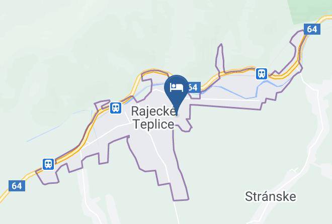Rajecke Teplice - Wellness Hotel Diplomat Maps