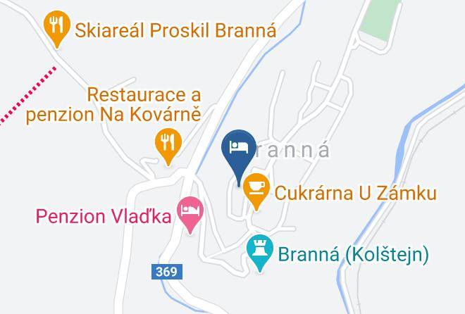 Sumperk - Wellness Hotel Kolstejn Maps