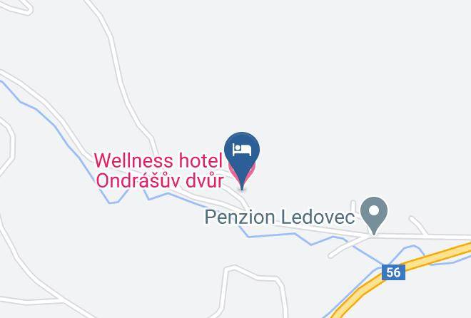 Frydek Mistek - Wellness Hotel Ondrasuv Dvur Maps
