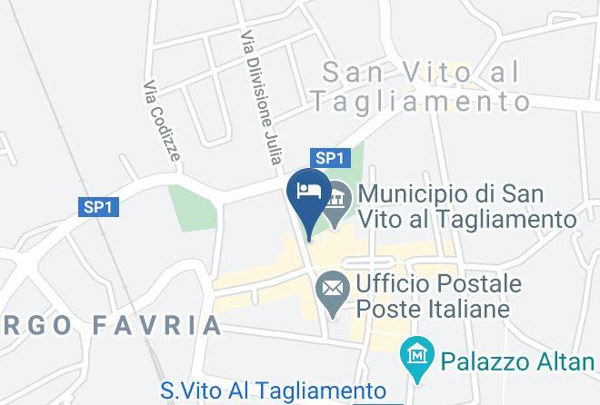 Pordenone - Hotel Patriarca Ristorante La Piramide Maps